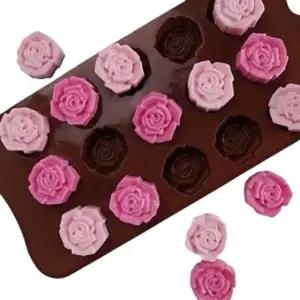 장미 실리콘 몰드 diy 레진 석고 비누 만들기 모양틀/초콜렛/만들기틀/아트/방향제/초콜릿/베이킹틀/실리콘