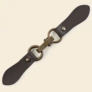 패션스타트 비조 여밈 벨트장식 단추 1개입 초코브라운