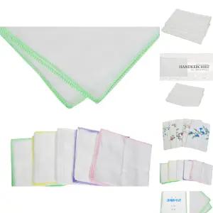 (영화)수분흡수가 좋은 부드러운 순면 가제수건 10매 1세트/가제손수건/수건/가제/아기/거즈/아가/가재