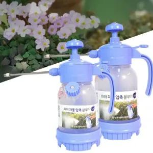 파워 자동 압축 분무기 화분 원예 1.2L/전동/물뿌리개/나무/물주머니/급수기/투명/물조리개/대형/물조리게