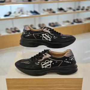 [미소페] by미소페 여성 어글리 키높이 스니커즈 (6cm) 112430001BK