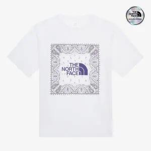 [노스페이스] [노스페이스 공식] NT7UR13B 남성 반다나 반팔 티셔츠_WHITE