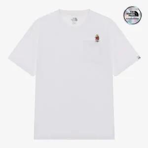 [노스페이스] [노스페이스 공식] NT7UR22K 화이트라벨 포켓 EX 반팔 라운드티_WHITE