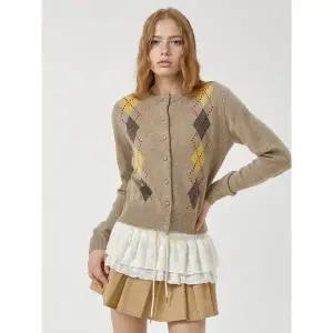 [후아유](김해점)Argyle Cardigan WHCKF4945F