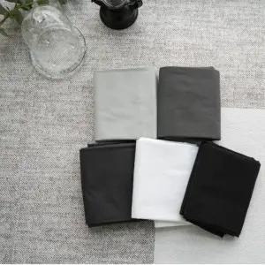 원단마트 대폭 면원단 20수 모노톤 워싱광목원단 블랙 그레이 화이트 원단 5종 2328