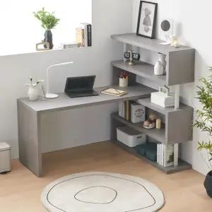 파로마 네오 드로인 대형 4단 책장 1200 책상 세트 NES1689