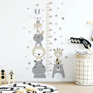 키재기 벽 스티커 아기방 데코 포인트 아이방 키즈룸