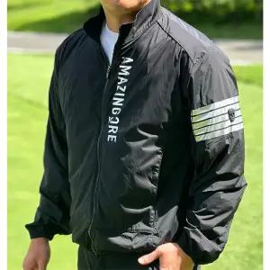 골프웨어 어메이징 봄가을 남성 경량 에어서킷 어코디오 골프 자켓 점퍼
