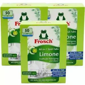 프로쉬 올인원 식기세척기 세제 그린레몬 18g 50개입 3개