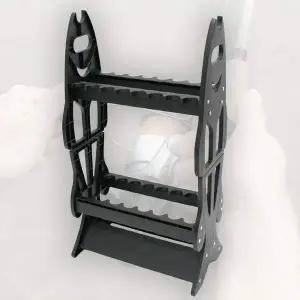 [콩심팥심]조립식 낚시대 스탠드 진열 받침 거치대