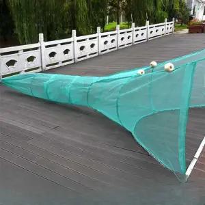 대형 정치망 어망 접이식 물고기 Y자 계곡 민물 삼각망