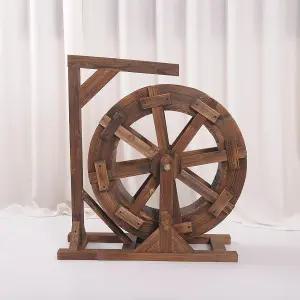 물레방아 조경 인테리어 연못분수 대형물레방아 장식 직경 연못조경 분수대 미니 야외 장식품