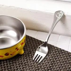 유아용포크 스마일 베베 아동포크 아기포크 유아수저