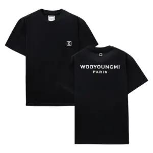 우영미 백로고 남성 반팔티셔츠 W251TS07708B