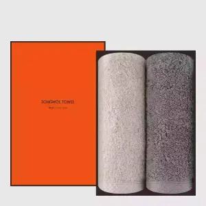 송월타올 댄디코마 40수 수건 2매 선물세트 답례품