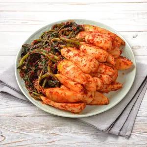 국산 묵은알타리 알타리무지짐 달랑무김치 2kg