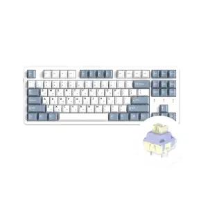 다얼유 EK87 PRO 8K 기계식 화이트 (저소음 마쉬멜로축)
