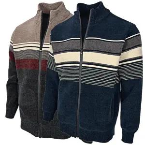 겨울 기모 남자 집업 니트 PT820-821 남성 하프 반집업 스웨터 빅사이즈