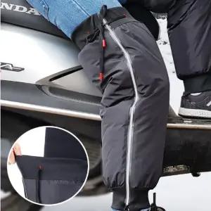 오토바이 바지토시 방한 무릎보호대 런닝 바람막이 겨울 작업
