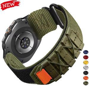 삼성 갤럭시 워치 7 울트라 나일론 스트랩, 퀵 핏 밴드, 갭 없는 스포츠 시계줄, 47mm 손목