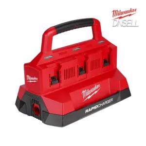 밀워키 M18 PC6 팩아웃 멀티 충전기 6구 18V 배터리충전기