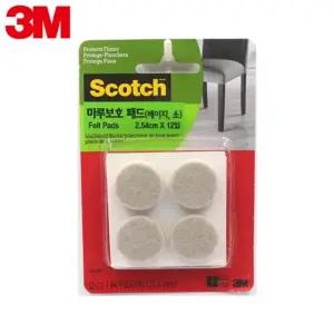 3M 마루보호패드 소 SP848/의자/발커버/다리/커버/식탁/소음/방지/가구/받침대/다리캡/패드/밀림/양말/바닥