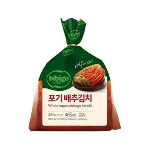 [CJ제일제당]비비고 포기배추김치 2.6kg x1개