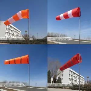 윈드삭 풍향계 1500mm 깃발 방수 반사 A 바람 측정