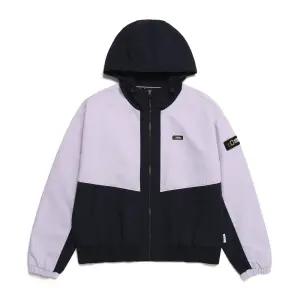 [내셔널지오그래픽]내셔널지오그래픽 N233WFT170 여성 타슬란 우븐 칼라 블록 풀집업 DEEP SEA NAVY