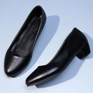 ONM 여성신발 힐 미들 여자 심플 펌프스힐