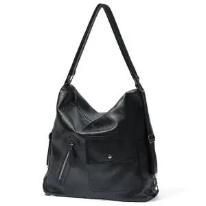 슬로우 레더 보부상 여성 가방 백팩 겸용 크로스 숄더백 가죽 가방