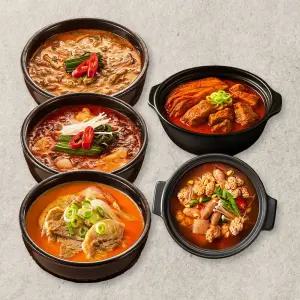 [남씨보은/투다리] 실온보관 국탕류 모음 (4팩 구성) HACCP 인증 실온보관 간편식