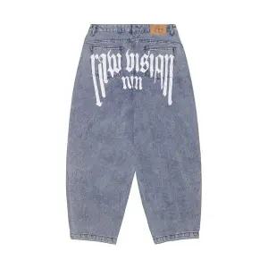 [노매뉴얼](강남점)RAW VISION DENIM PANTS - WHITE BLUE