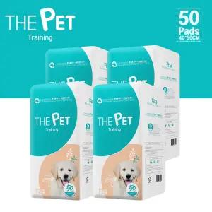 국내생산 더펫패드 38g 50매 4팩 무향 강아지 배변패드 강아지 애견