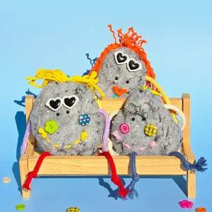 아트앤허그 업사이클링 청바지 펠트 인형 만들기 긍돌이 DIY 걱정인형 몬스터 어글리 키링