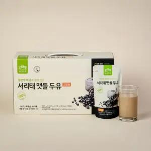 오하루 자연가득 고칼슘 서리태 맷돌 두유 4박스 80팩)