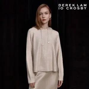데렉램 10 크로스비 론칭가:79,900원 울 블렌드 시퀸 후드 니트 3종 시퀸1+솔리드2 1079696