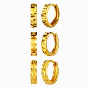 [한국금다이아몬드] 순금 24K 귀걸이 베이직 컷팅 3g 3종 택 1