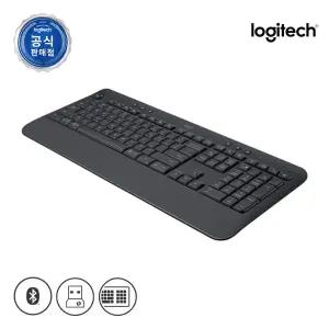 로지텍코리아 로지텍 MK650 그래파이트 시그니처 콤보 무선 키보드 마우스 세트 그래파이트 PO