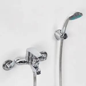 국산 샤워수전 욕조 샤워기 수전 화장실 욕실 벽붙이 수도꼭지 교체