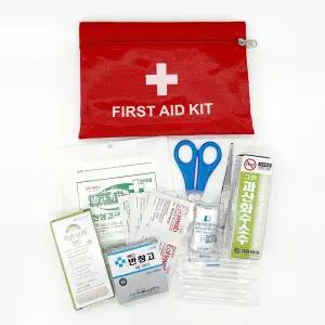 구급 파우치 10종 세트 휴대용 응급처치 키트/보관/약케이스/약품/보관함/의약품/의료박스/약통/약보관함