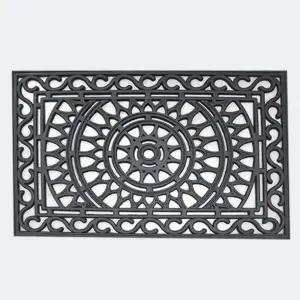 물빠짐 생고무 발판 현관 도어매트 매장 블랙 60x90 모텔 빌딩 주택 상가 신발닦이