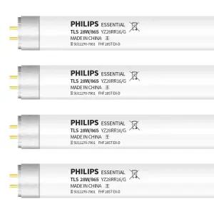 필립스 T5 형광등 1200mm TL5 28W 865 주광색(푸른흰빛), 4개입