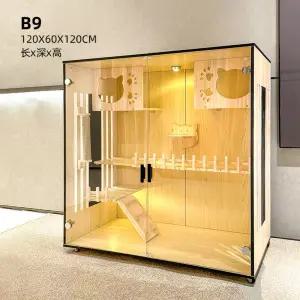 고양이집 반려묘 울타리 캣타워 나무 장난감 숨숨집