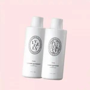 베르블랑 2개 아기 중성 세탁세제 섬유유연제 1L 러블리향 4392449