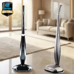 [본사직영] 진공과 물걸레청소를 한 번에, 프리미엄 파워스윙 무선진공물걸레청소기 10000-BLDC