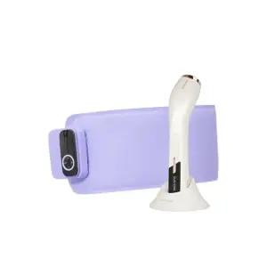 듀얼소닉 맥시멈 뷰티 디바이스(화이트)+핏업벨트(퍼플)