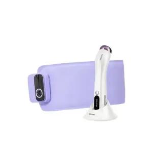 듀얼소닉 알토 뷰티 디바이스(화이트)+EMS 핏업벨트(퍼플)