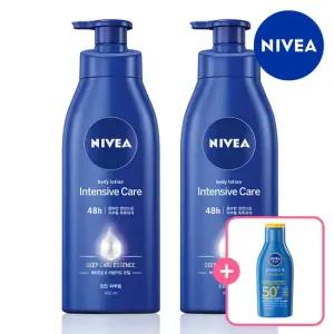 인텐시브 바디로션 400ml 2개 + 선 프로텍트 앤 모이스춰 선 로션 100ml 1개