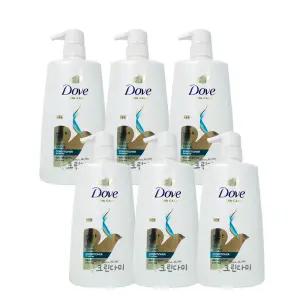 도브 컨디셔너 데일리 샤인 660ml x6개